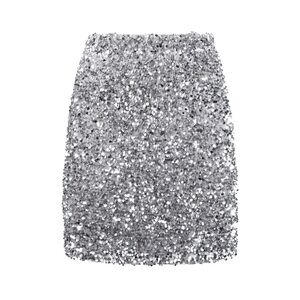 REEMONDE Sequin Mini Skirt